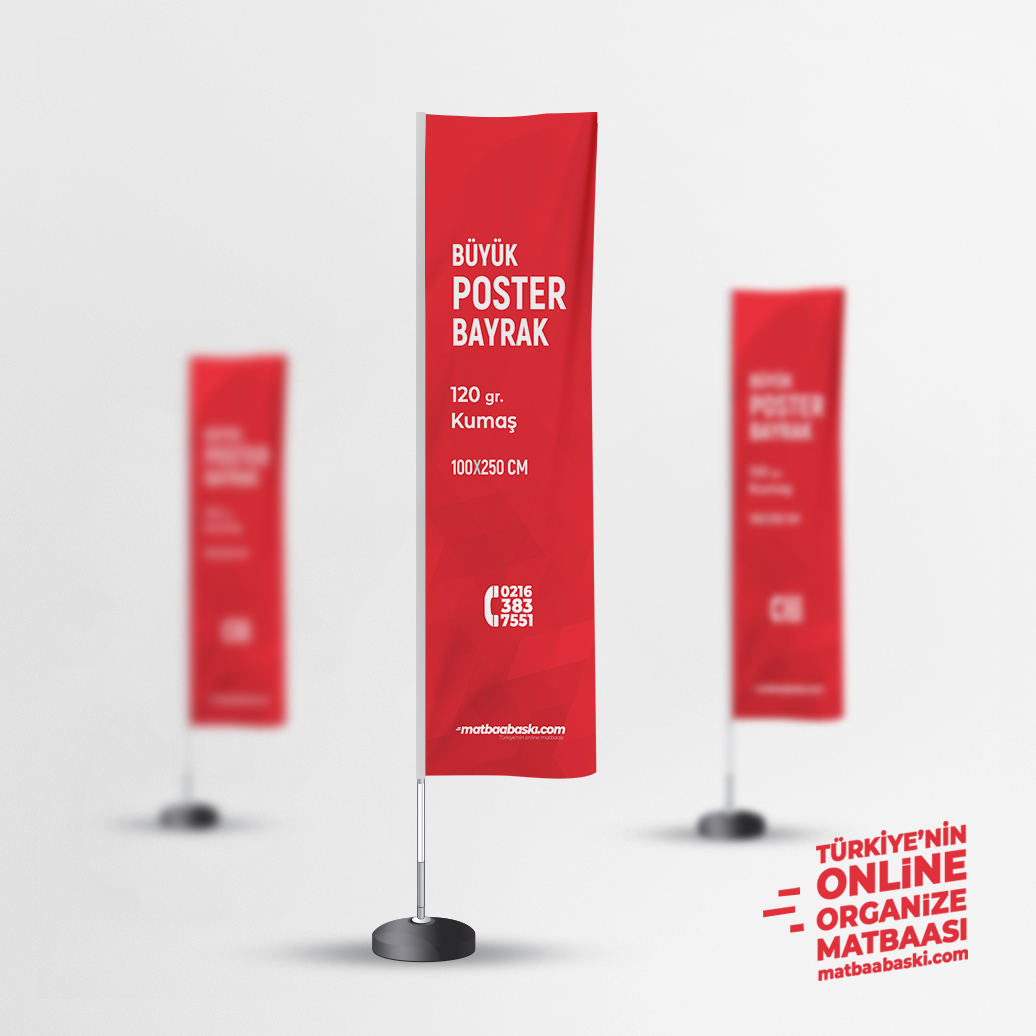 Büyük Poster Bayrak